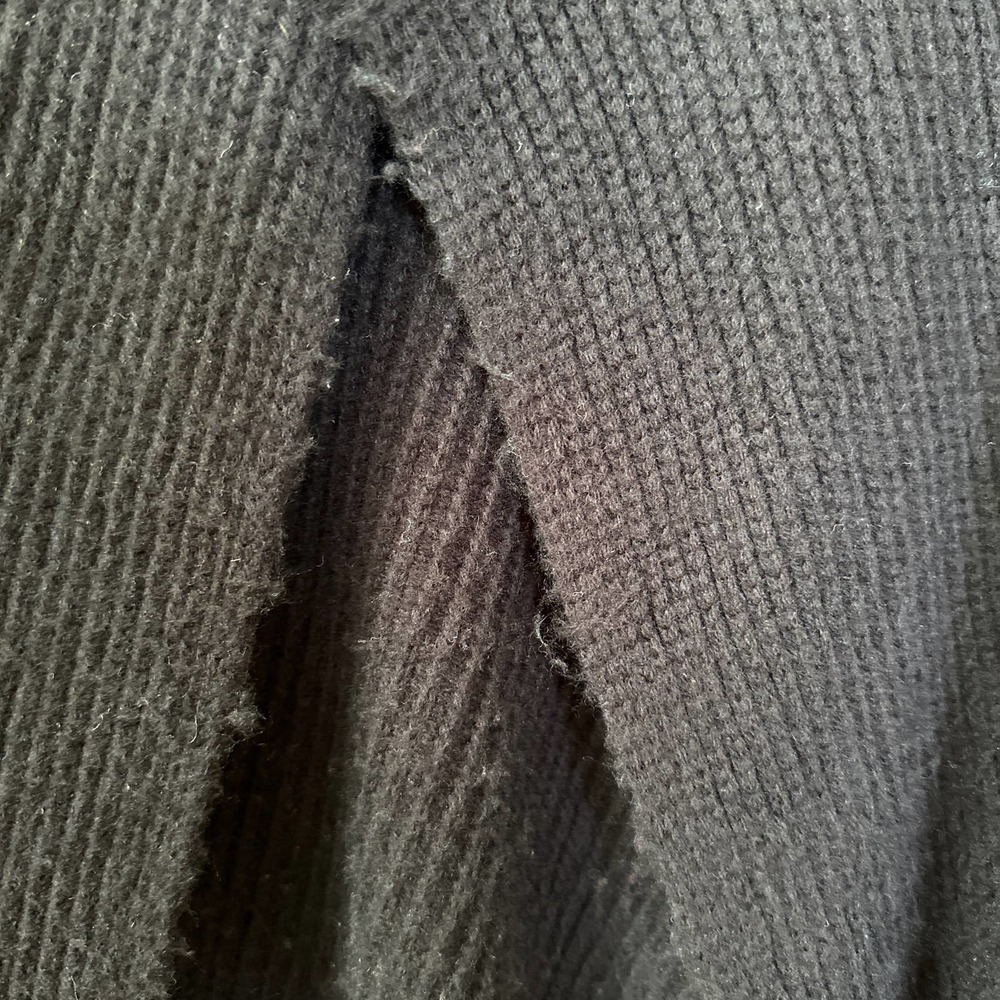 Splendid Chunky Cozy Wool Blend Cardigan Black Size Small - Picture 14 of 16